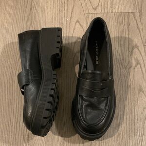 Sincerely Jules Black Chunky Loafers
